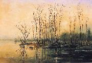 Alexej Kondratjewitsch Sawrassow Early Spring High Water Spain oil painting artist